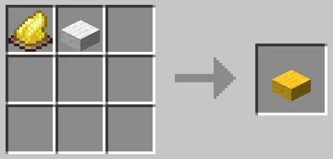 黄色の羊毛のハーフブロックのクラフト方法